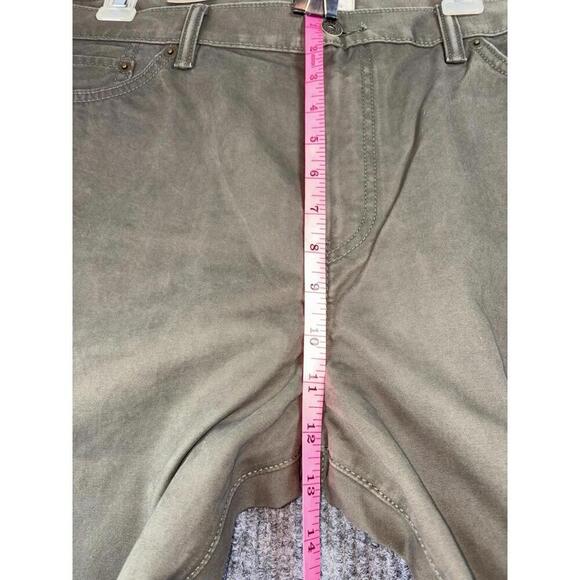 Dockers Pants 42 X 32 Olive Green 5 Pocket Straight Fit NWT 100% Cotton - Picture 8 of 13